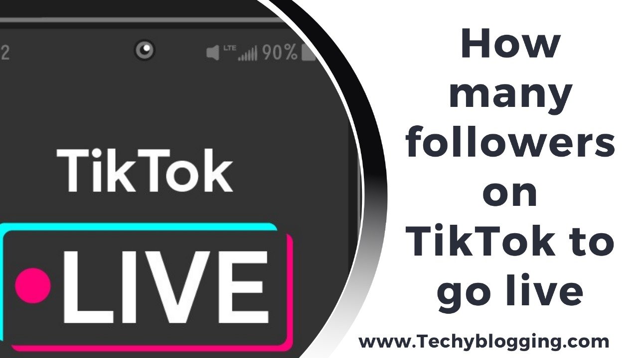 How many followers on TikTok to go live