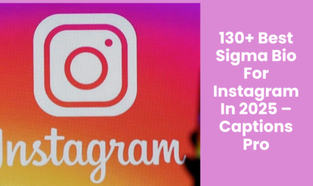 130+ Best Sigma Bio For Instagram In 2025 – Captions Pro