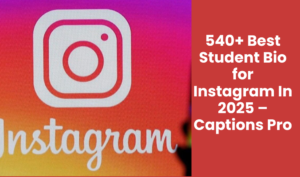 540+ Best Student Bio for Instagram In 2025 – Captions Pro